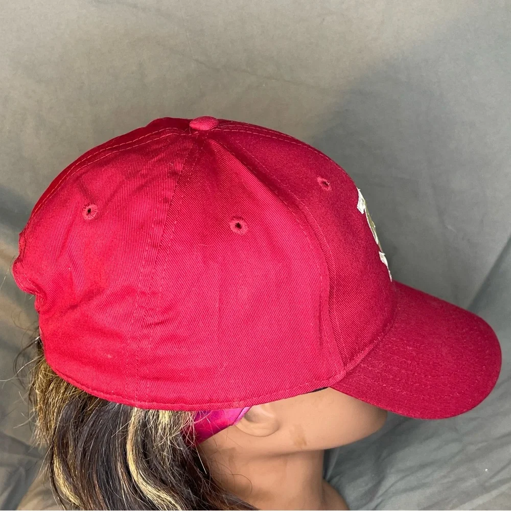 Vintage Red NCAA FSU Florida State Seminoles Snapback cap